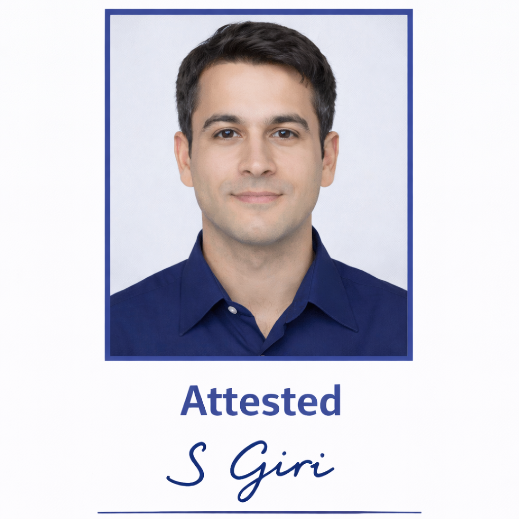 Attest Signature on Photo (72 DPI )