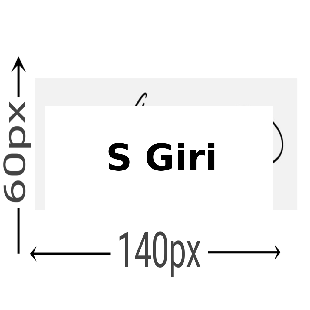 Resize Signature 140px60px (72 DPI)